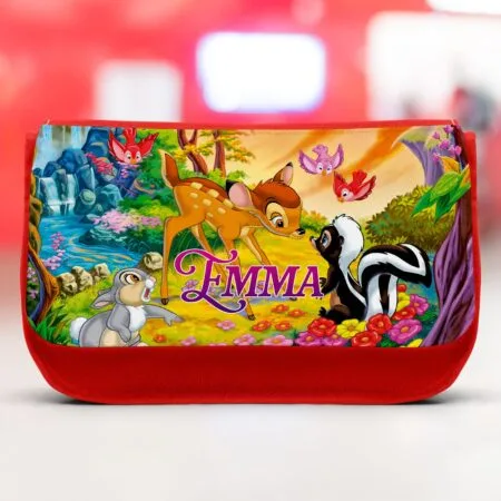 penar personalizat cu bambi și numele dorit