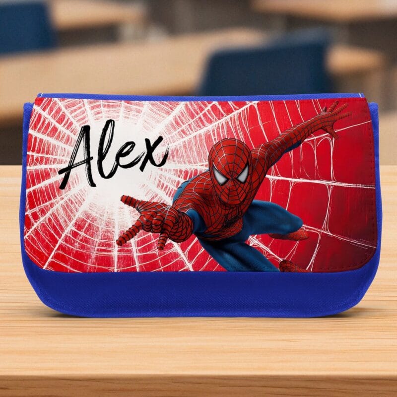 penar personalizat cu nume și spider man