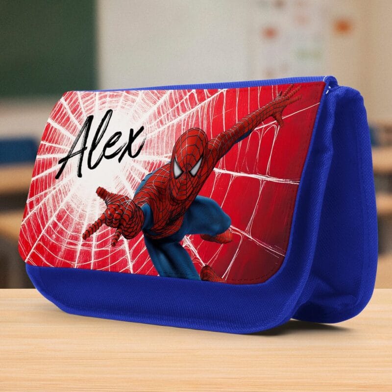 penar personalizat cu nume și spider man