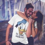 set tricouri amuzante pentru cuplu "problema și soluția"