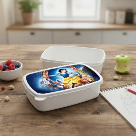 cutia cu povești "albă ca zăpada" – caserolă personalizată cu numele tău