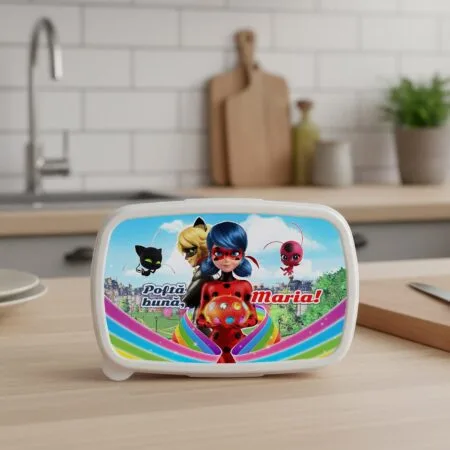 cutie de pachețel "miraculos buburuza" – personalizată cu numele tău