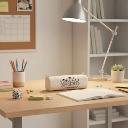 penar floral "cea mai bună doamnă" – cadou personalizat cu nume