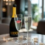 set pahare de Șampanie "nașa și nașul" – cadou personalizat pentru nași