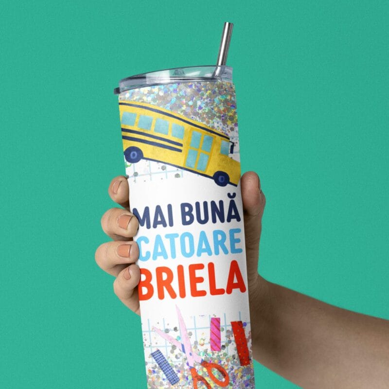 termos "cea mai bună educatoare" – cadou personalizat cu nume