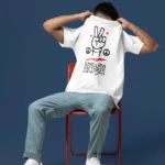 tricou cu mesaj "singura victorie" – design grafic de impact