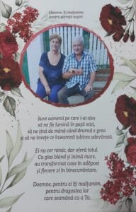 tablou canvas personalizat doamne Îți mulțumim pentru părinți