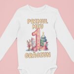 body "steaua crăciunului" pentru fetițe cadou magic pentru primul ei crăciun