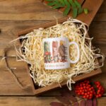 cană personalizată de toamnă "stare de bine" adaugă propriul tău mesaj