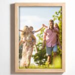 cutie de chei personalizată "comoara ascunsă" ramă foto și suport pentru chei