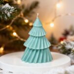 lumânare decorativă "brad de sărbătoare"