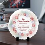 placă de ardezie pentru medic hematolog cadou de mulțumire "fiecare celulă contează"