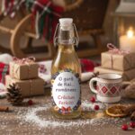 sticluță personalizată de crăciun "o gură de rai" cadou tradițional românesc