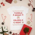 tricou de crăciun amuzant "colebil's night" cadou pentru femei cu umor