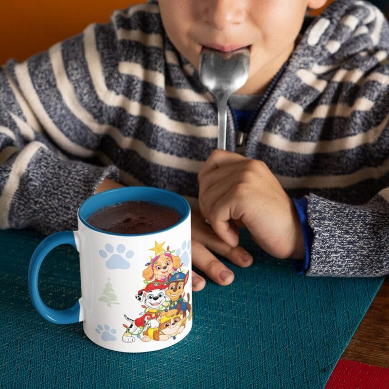 cană personalizată "patrula de crăciun" cadou magic cu paw patrol și nume