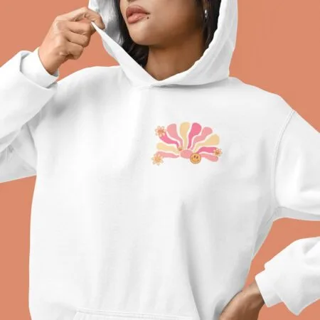 hanorac personalizat "ctrl+alt+del my life" stil amuzant cu imprimeu pe spate