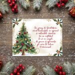 magnet personalizat "o urare de păstrat" cadou de crăciun cu mesaj