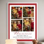 tablou Înrămat "argint în păr, aur în inimă" cadou emoționant pentru bunici