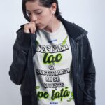 tricou amuzant unisex "subtitrarea de pe față" din modal premium moale