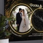 tablou canvas personalizat colaj două inimi (copiază)