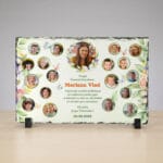 placă ardezie personalizată "grupa fluturașilor" colaj foto copii & educatoare