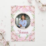 felicitare premium 8 martie "femeie puternică" personalizată cu poză, nume & mesaj