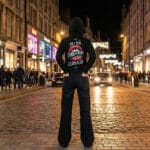 hanorac urban "money talks" mesaj "nu mă cumperi" (grafică buze & dolari)