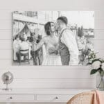 tablou canvas "artă atemporală" transformă poza în schiță creion (efect grafic premium)