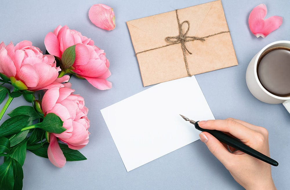 mesaj scris de mână pentru mama de Ziua Femeii