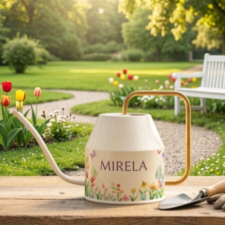 stropitoare decorativă personalizată cu nume – magie florală