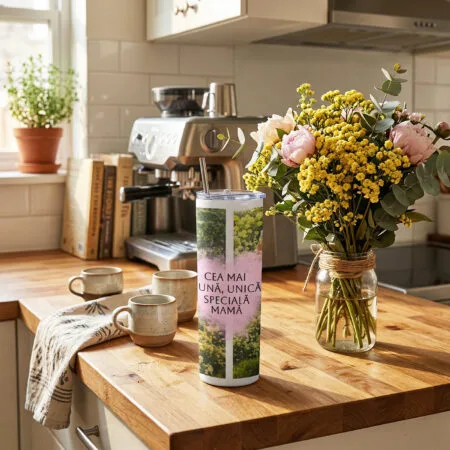 termos cu pai personalizat „cea mai bună mamă” – 4 poze și mesaj de suflet