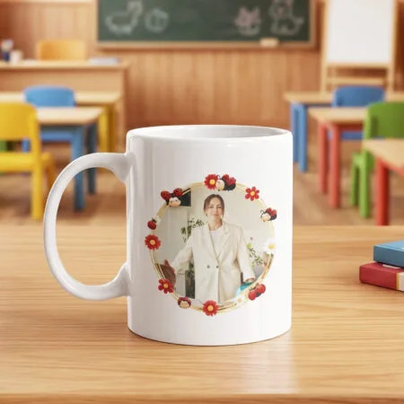 cană personalizată cu poză și mesaj — grupa buburuzelor