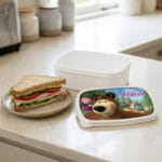 caserolă personalizată masha și ursul cu nume