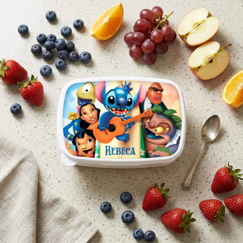 caserolă personalizată lilo și stitch cu nume caserolă personalizată lilo și stitch cu nume