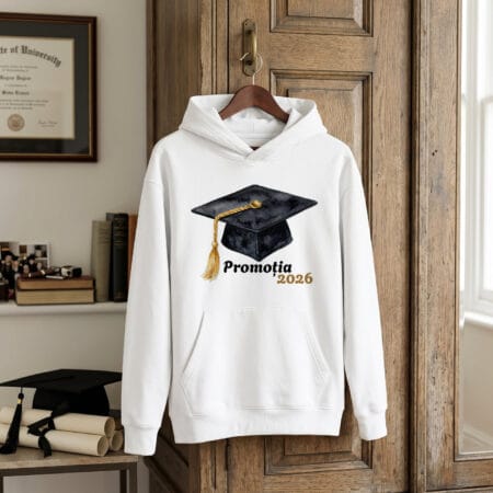 hanorac personalizat absolvire — promoția 2026