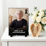 piatră personalizată „dorul de tine nu va pieri niciodată