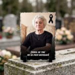 piatră personalizată „dorul de tine nu va pieri niciodată