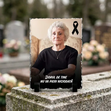 piatră personalizată „dorul de tine nu va pieri niciodată