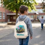 rucsac personalizat paw patrol cu nume