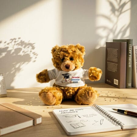 set cadou absolvire — ursuțel plus și cană personalizată — promoția 2026