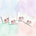 set tricouri personalizate cu nume — absolvire grupă fluturași