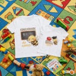 set tricouri personalizate cu nume — absolvire grupă albinuțe