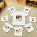 set tricouri personalizate cu nume — absolvire grupa steluțelor