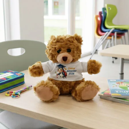 ursuleț personalizat absolvent 2026 cu nume și grupă