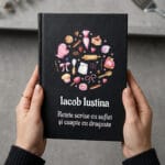 agendă de rețete personalizată cu nume și mesaj — cadou cofetar