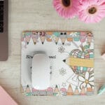 mousepad personalizat cu nume — cadou Învățătoare și educatoare