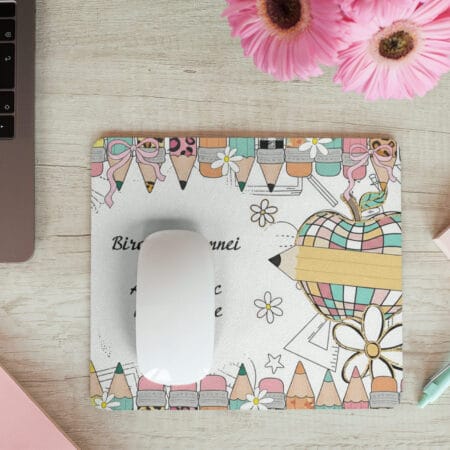 mousepad personalizat cu nume — cadou Învățătoare și educatoare