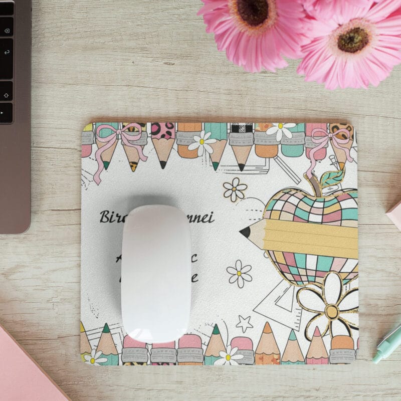 mousepad personalizat cu nume — cadou Învățătoare și educatoare