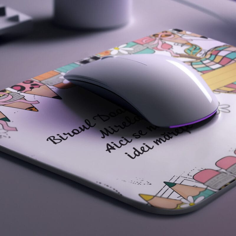 mousepad personalizat cu nume — cadou Învățătoare și educatoare