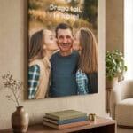 tablou canvas personalizat cu poză și mesaj — cadou tata tablou canvas personalizat cu poză și mesaj — cadou tata